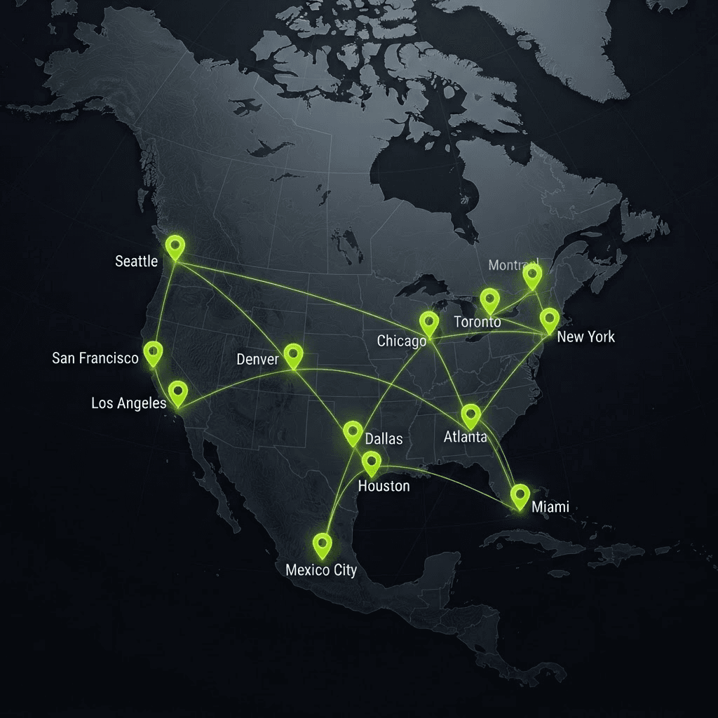 SimGolfNow national network visualization